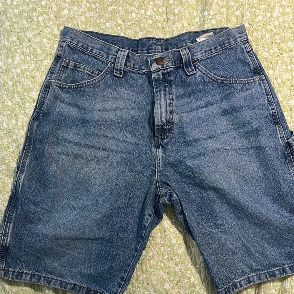 Wrangler Blue Jean Shorts Classic Denim Style